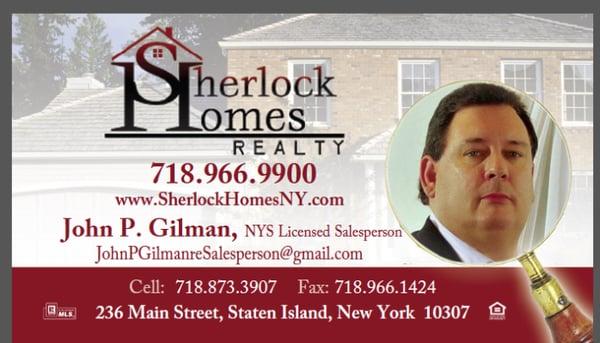 John P. Gilman - NYS Licensed Real Estate