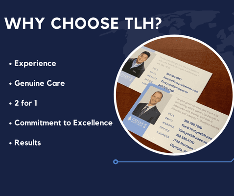 Why choose TLH?
 Here's why!