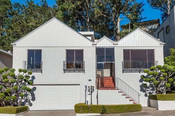 65 Cresta Vista, San Francisco SOLD Represented Seller