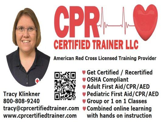 CPR Certified Trainer