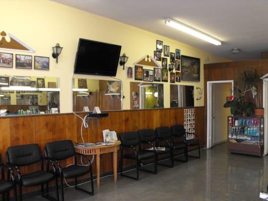 Barbershop Waiting Room