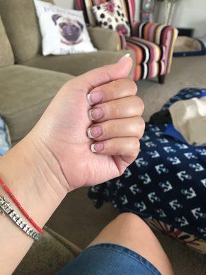 Short French Tip