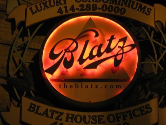 Blatz Sign