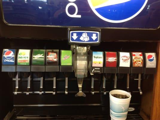 Diet Dr. Pepper AND Diet Mountain Dew?  I have died and gone to heaven!!!