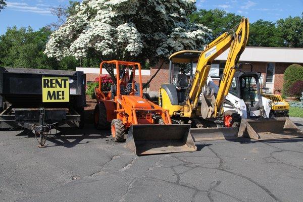 Rental equipment fleet.