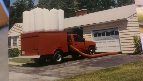 This is a picture of one of our trucks.  Many things differentiate duct cleaning companies.  We use only the best equipment.