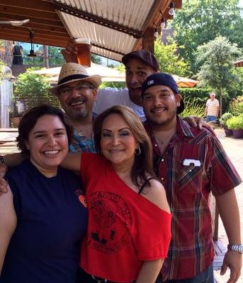 Our awesome tour guide and participants on a Private Hill Country Brewery Tour