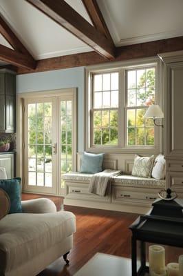 Milgard Tuscany Series vinyl windows and door