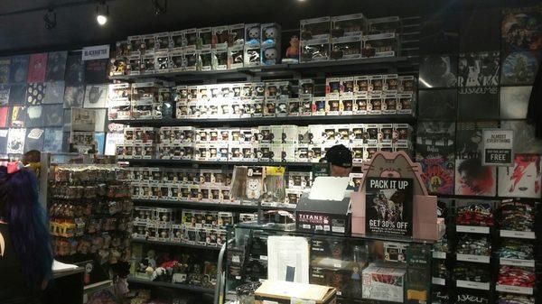 Look at all those Funko figures.