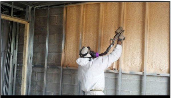 New Construction Insulation Application for home owners, contractors and builders.