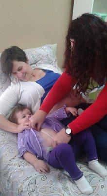 We love midwifing the big brothers and sisters, too! Home birth in Colorado Springs with a midwife is a family affair!