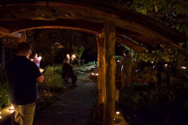 Our All Hallow's Eve Service in our Memorial Garden October 2021