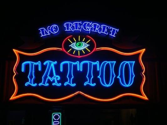 No Regret Tattoo