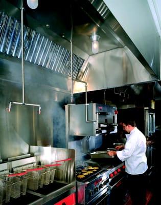 Part of our business is Duct Cleaning for Commercial Kitchens and Restaurants.  Air Cleaning Technology services So. California