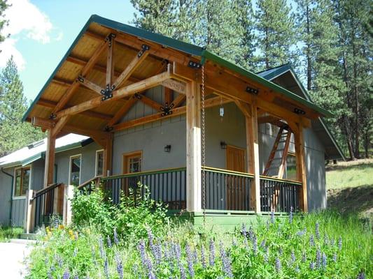 We build strawbale homes as well.