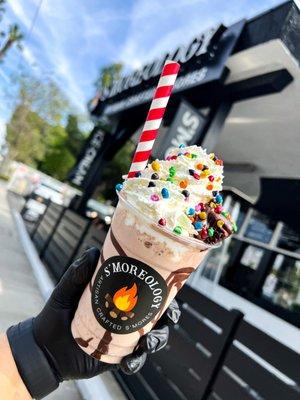 April Special - Cosmic Brownie Shake (Available 4/11/23-4/30/23)