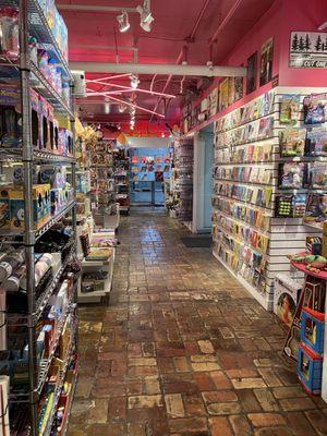 Aisle of the store