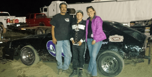 Cplusracing student Johnny Cordova wins the last race of the year