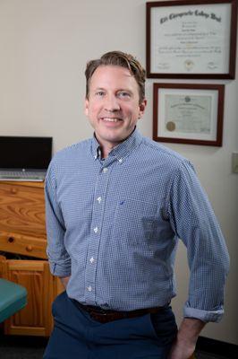 Dr. Knut Feiker at Healing Point Chiropractic.