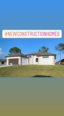 New homes at Cape Coral and Lehigh Acres FL