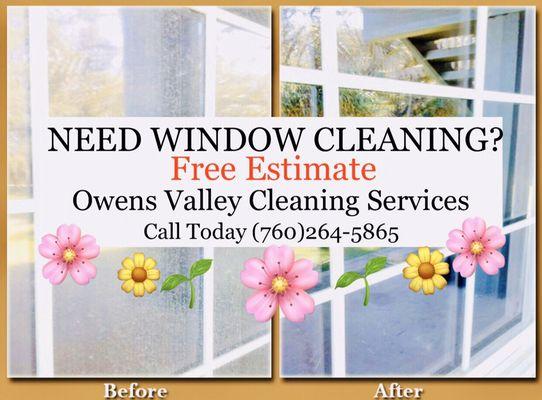 Need Window Cleaning?
Call today (760)264-5865