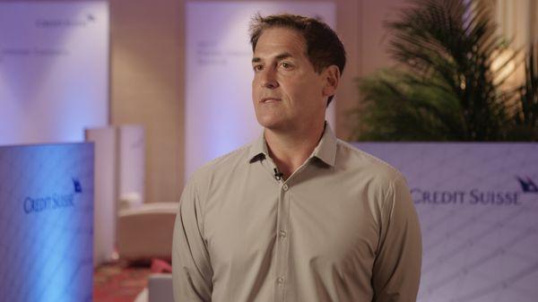 Mark Cuban on set with Van Vorst Films.