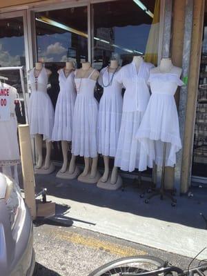 White dresses