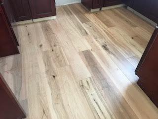 Modern mixed wood / tone flooring - tones of sparrow