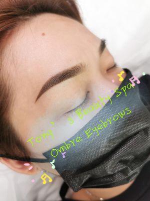 Ombre Eyebrows:No more Scalping.No more painful.