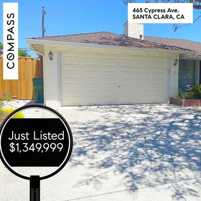 SOLD - $1349,999
Santa Clara, CA