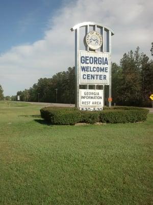 Sign near the highway.