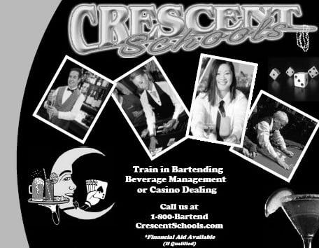 Crescent School of Gaming & Bartending