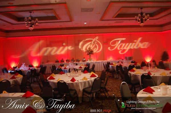 Wedding Lighting Audio-Visual Display