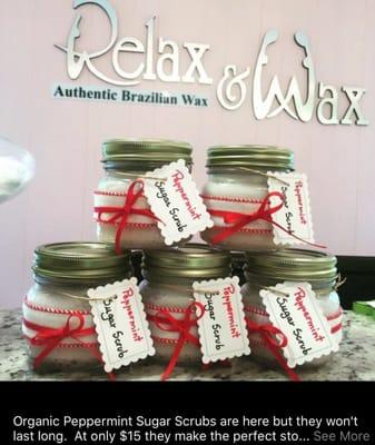 Organic scrub at Relax & Wax - Midtown