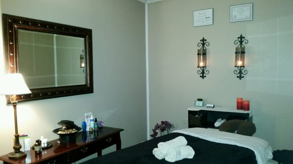 One of our massage rooms.