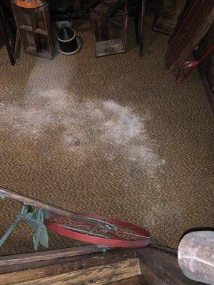 Stained carpets at my parents house after Corbin Fuel removed their old boiler without covering their carpet!!!!  Do NOT hire this company!