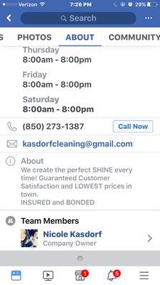 Kasdorf Residential Cleaning