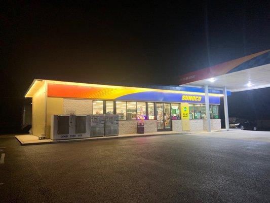 The "Auto Doctor" is gone, but this Sunoco station is still open.