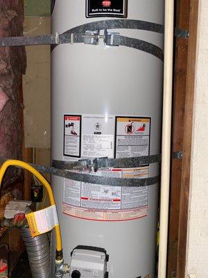 Water heater.