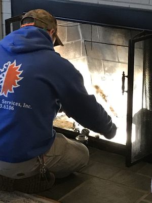 We repair and install fireplaces