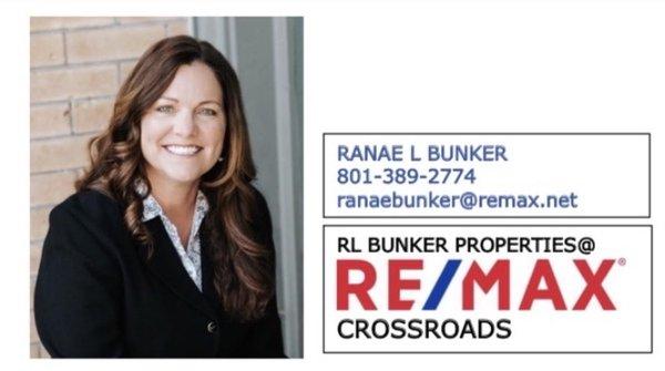 Ranae Bunker RE/MAX Crossroads