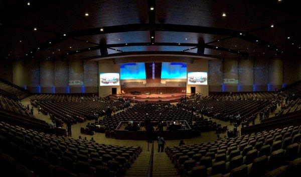 Panoramic of the newest sanctuary.