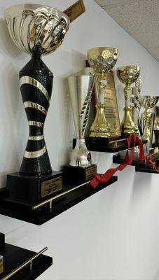 Ella's Cantemir trophies.