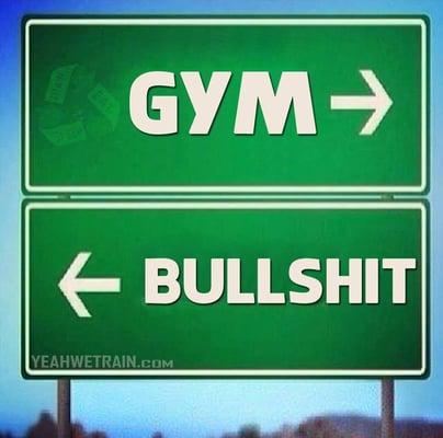 My fitness philosophy in a nutshell!!