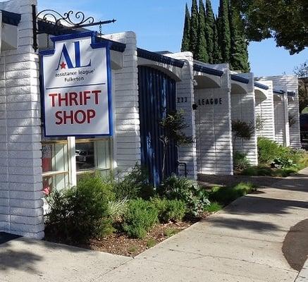 In Downtown Fullerton, Orange County, California - about 1 block west of Harbor Blvd.