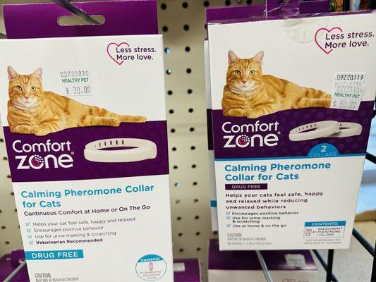 Calming collars