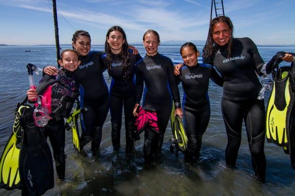 We teach kids how to snorkel during the day and then take them on a night bioluminescent snorkeling safari after the sunsets!