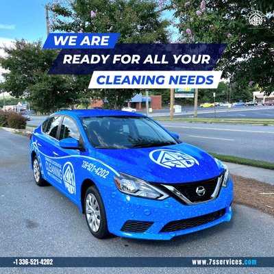 Ready for all your cleaning needs!