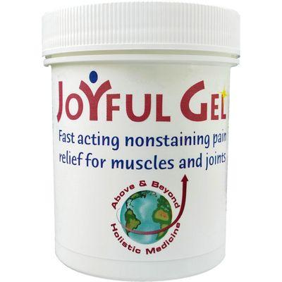 Joyful Gel is a powerful healing and soothing product for your muscles and joints. A jar lasts a long time. Joyful Gel was developed for YOU