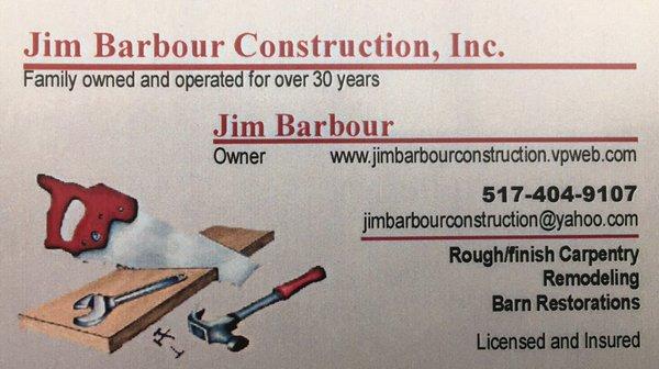 Jim Barbour Construction